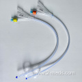 Sterile 3 Way 100% Silicone Foley Balloon Catheter